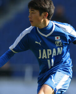 鈴木唯人選手の2019日本高校サッカー選抜時の画像